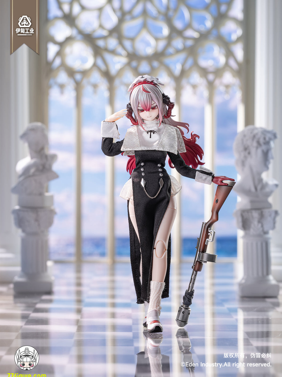 【予約商品】Eden Industry 黒鉄レクイエム2：楽園の黄昏 7体セット 塗装済み可動フィギュア