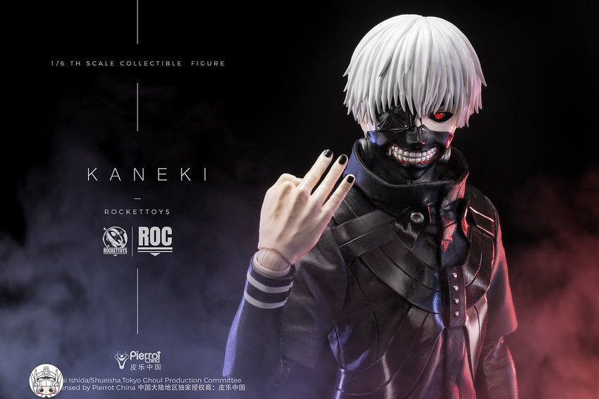 【予約商品】Rocket Toys 1/6『東京喰種トーキョーグール』金木研 戦闘服Ver. 塗装済み可動フィギュア