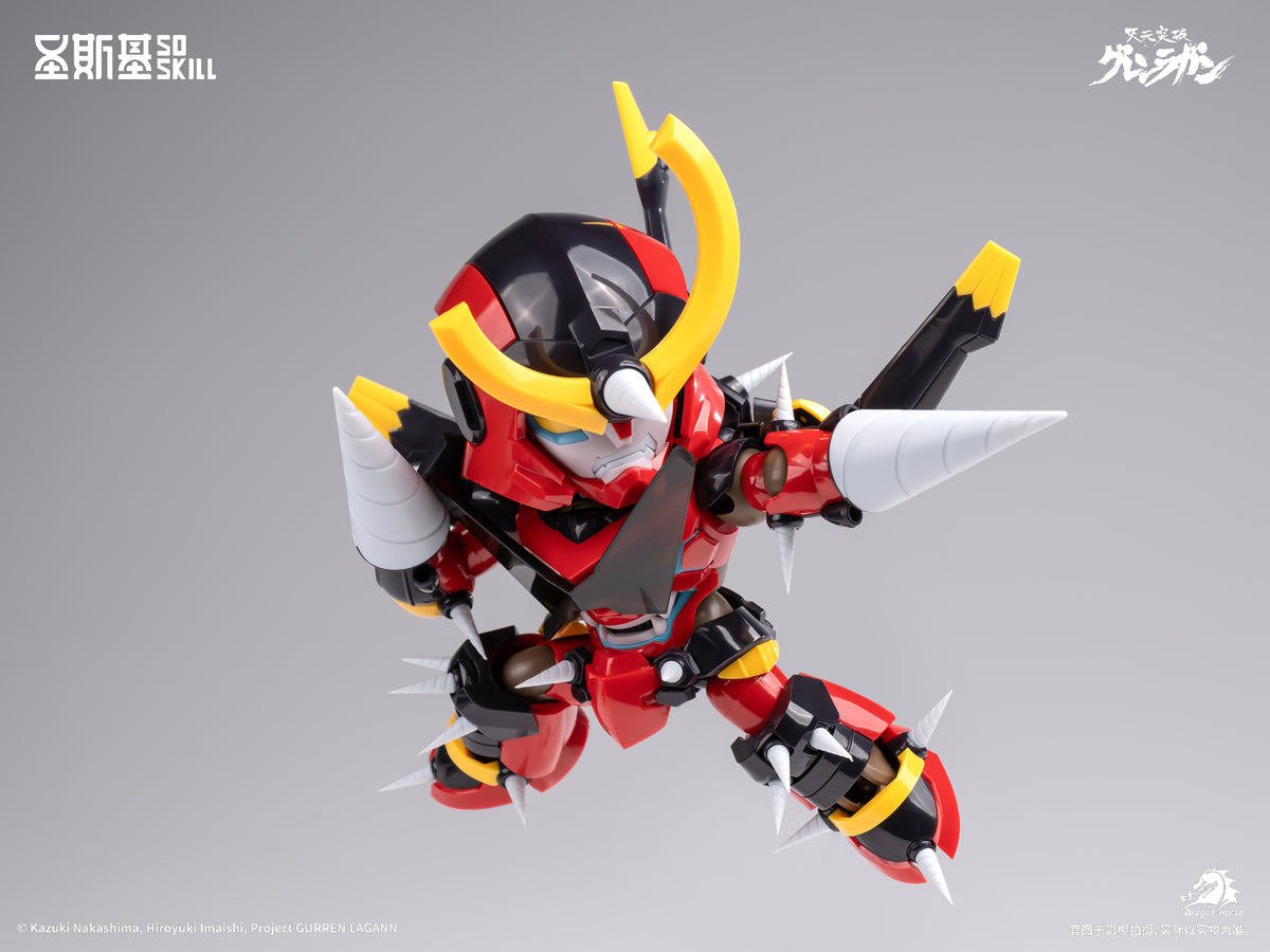 【予約商品】SOSKILL 1/12 SSK-TTGL-01 グレンラガン ちび超可動 プラモデル