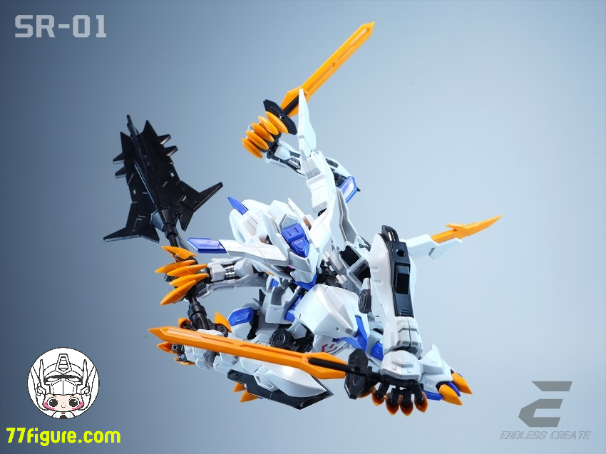 【予約商品】Endless Create Model SR-01 修羅道シリーズ 白鬼 プラモデル