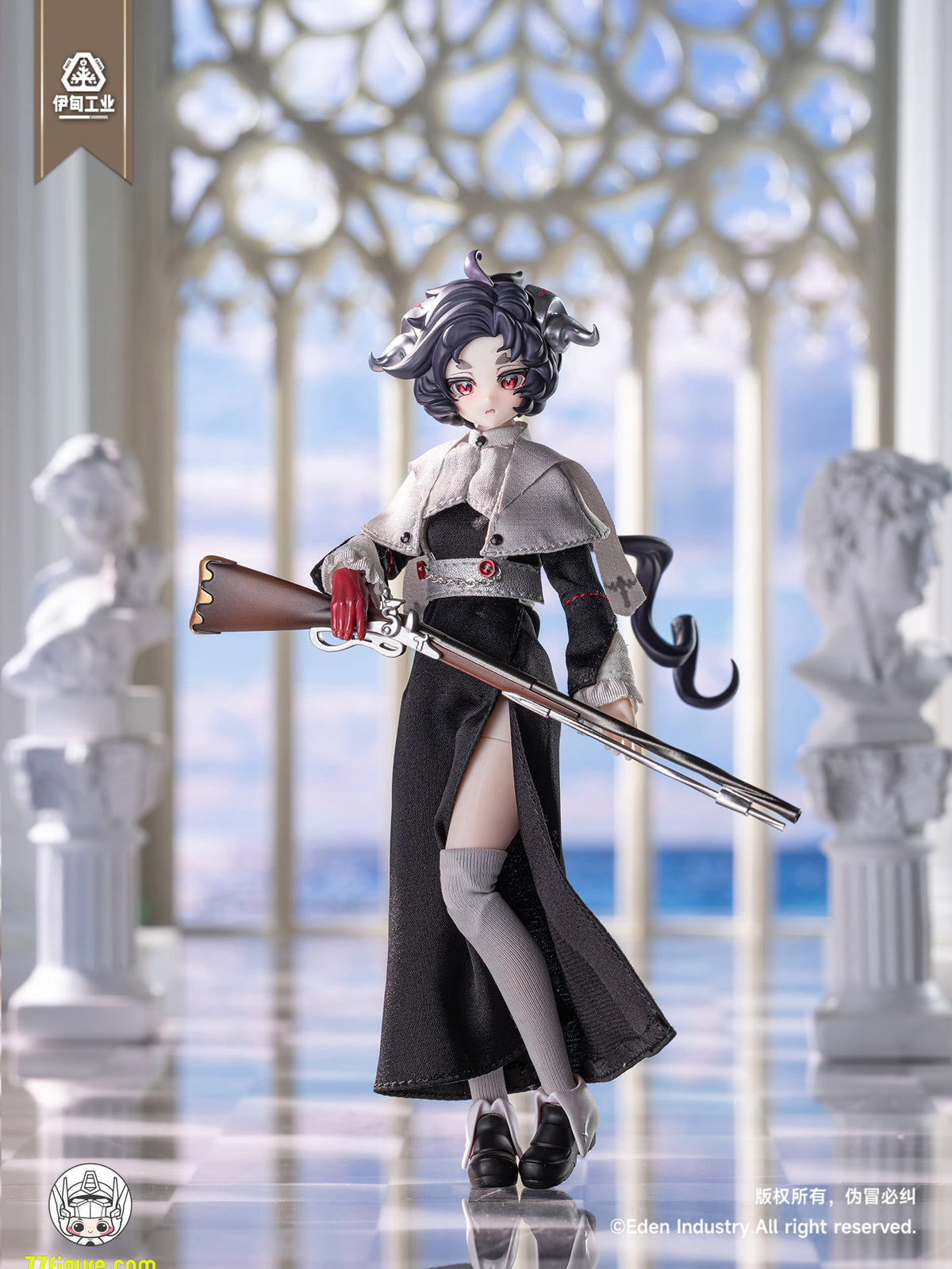 【予約商品】Eden Industry 黒鉄レクイエム2：楽園の黄昏 7体セット 塗装済み可動フィギュア