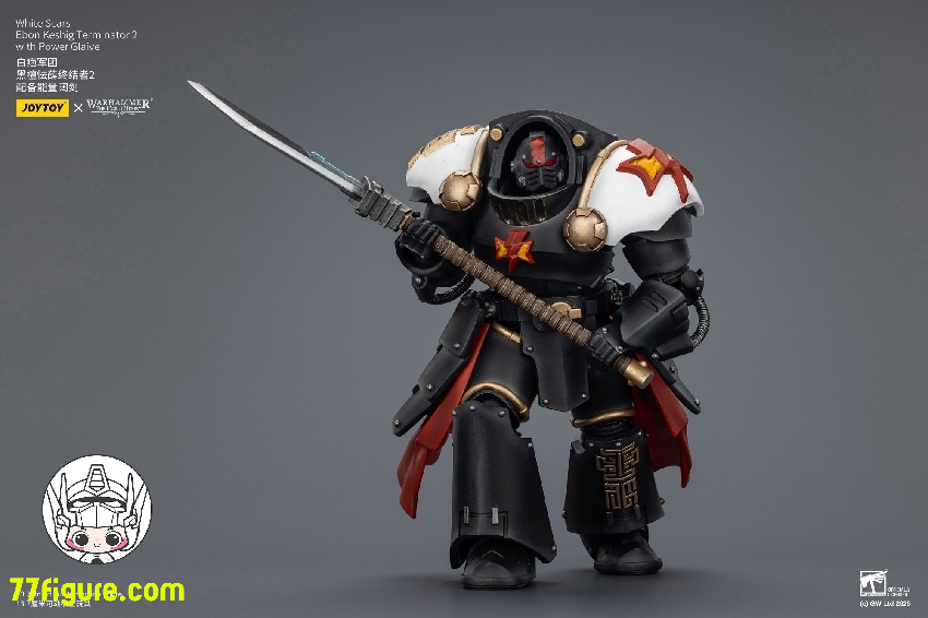 【予約商品】ジョイトイ JoyToy Source 1/18 『ウォーハンマー ホルスの異端』ホワイト スカーズ エボン ケシグ ターミネーター2 パワーグレイブ付き 塗装済み可動フィギュア