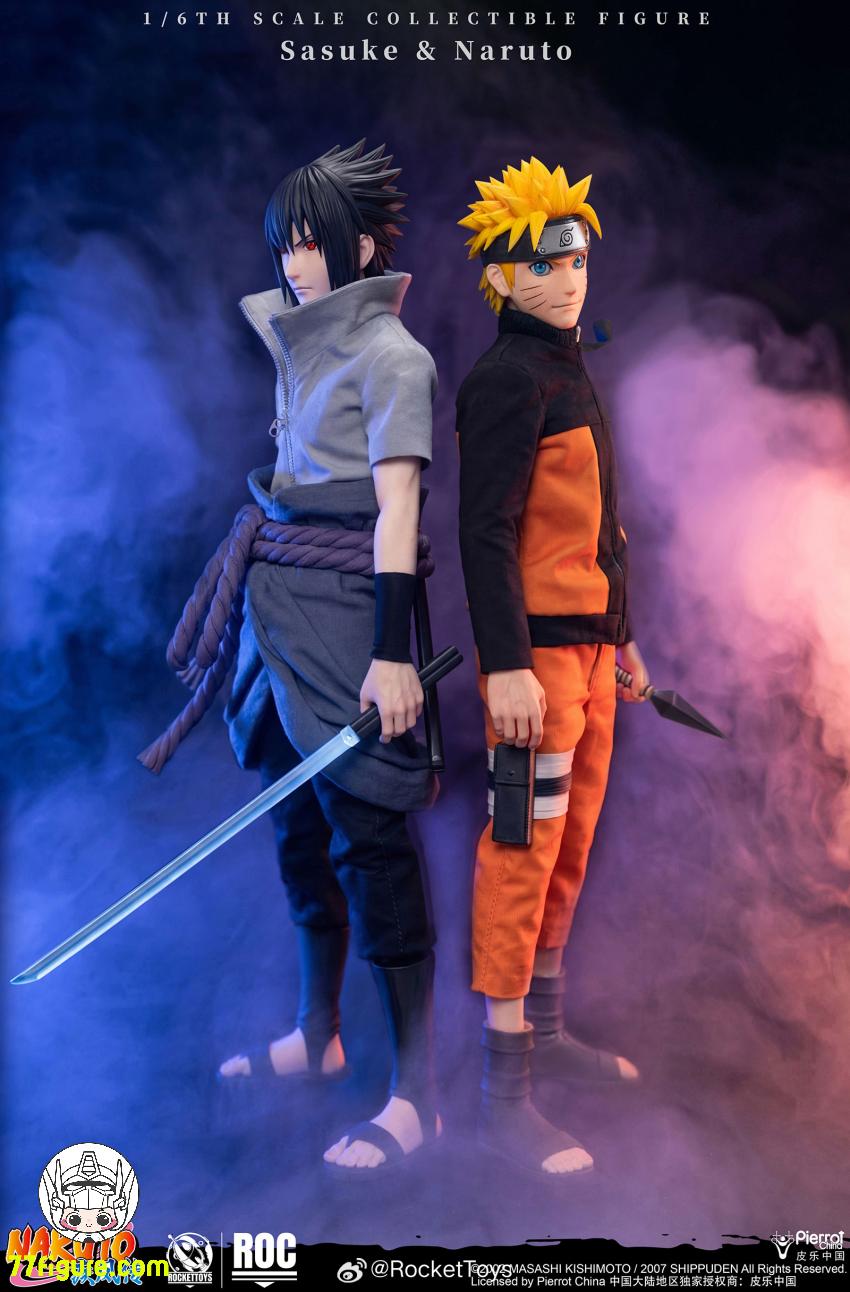 【予約商品】Rocket Toys 1/6 『NARUTO -ナルト-（疾風伝）』うちは サスケ 標準Ver. 塗装済み可動フィギュア
