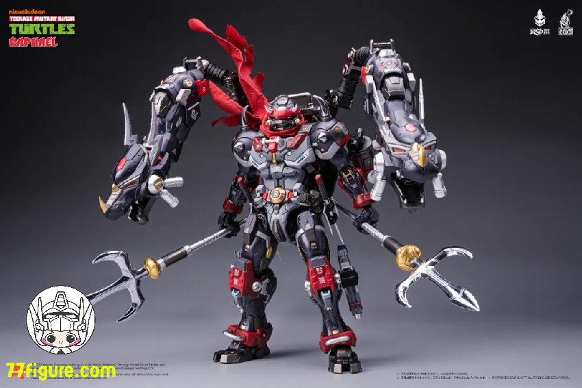 【予約商品】HEATBOYS HB0095 ティーンエイジ  ミュータント ニンジャ タートルズ 『TMNT 』ラファエロ 40周年記念版 塗装済み可動フィギュア