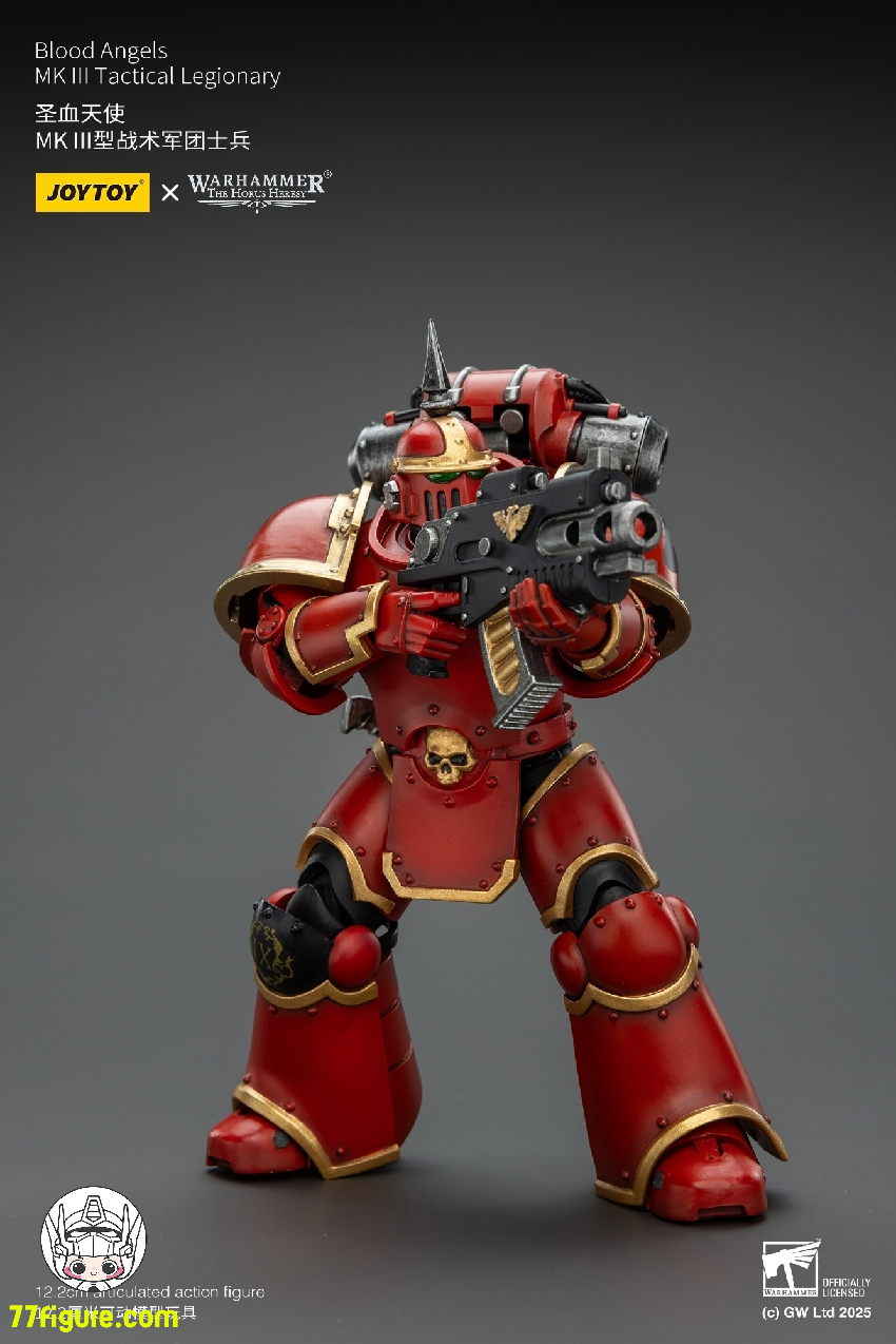 【予約商品】ジョイトイ JoyToy Source 1/18 『ウォーハンマー ホルスの異端』ブラッド エンジェルス MK III タクティカル レギオナリー 塗装済み可動フィギュア