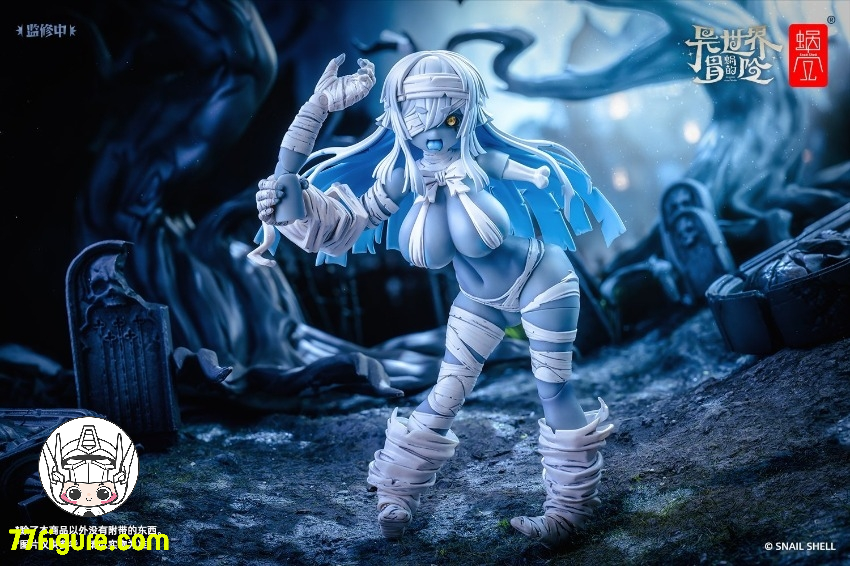 蝸之殻(スネイルシェル) RPG-03 ゾンビ娘 グリザ 塗装済み可動 蝸之殻(スネイルシェル) RPG-03 ゾンビ娘 グリザ 塗装済み可動