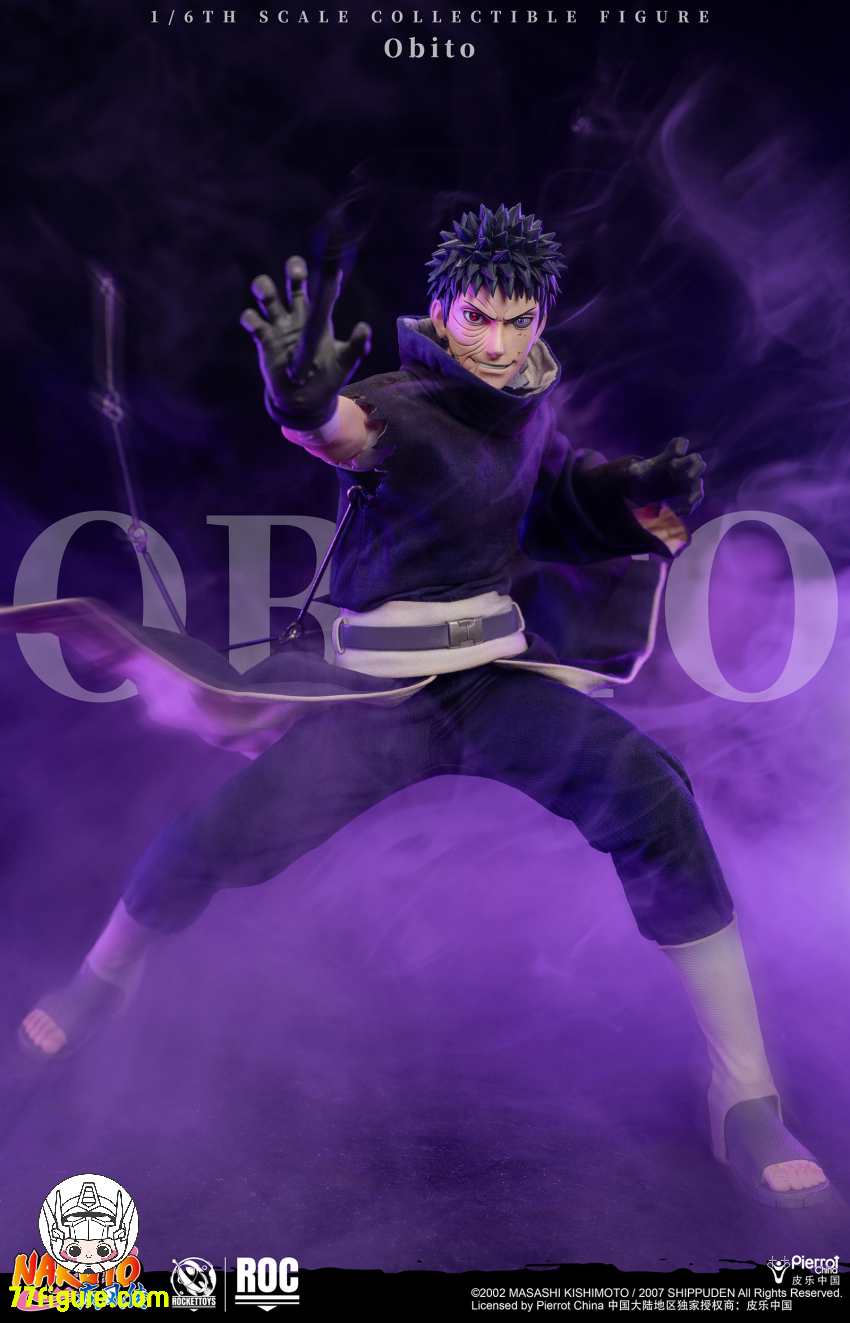 【予約商品】Rocket Toys 1/6 公式公認 『NARUTO -ナルト-』 うちは オビト 塗装済み可動フィギュア