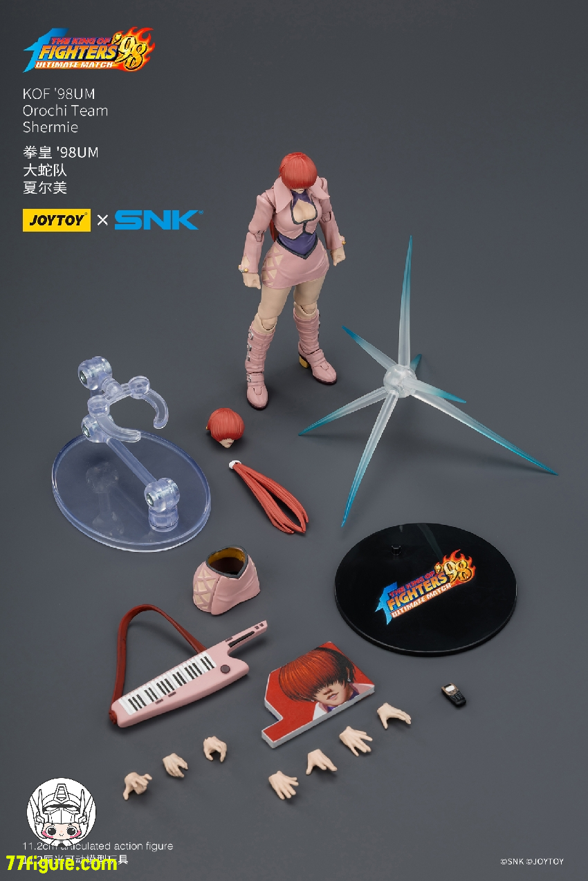 【予約商品】ジョイトイ JoyToy Source 1/18 SNK KOF 98UM  オロチチーム シャルミー 塗装済み可動フィギュア
