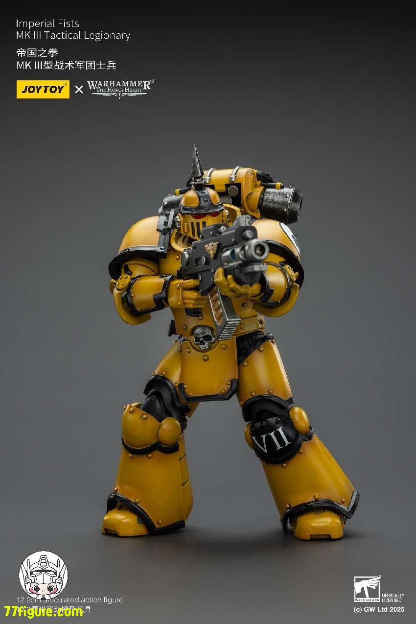 【予約商品】ジョイトイ JoyToy Source 1/18 『ウォーハンマー ホルスの異端』インペリアル フィスト MK III タクティカル レギオナリー 塗装済み可動フィギュア