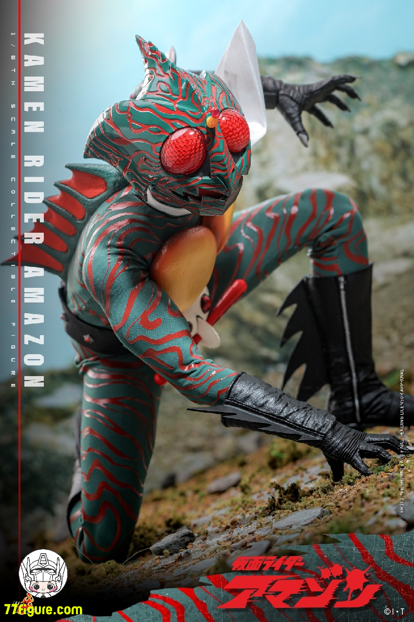 【予約商品】Hot Toys 1/6 TMS184 仮面ライダー アマゾン 塗装済み可動フィギュア