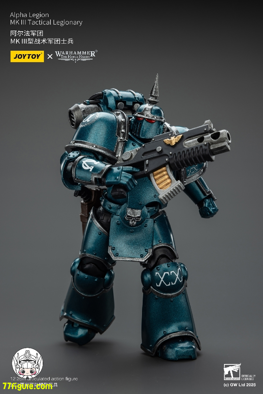 【予約商品】ジョイトイ JoyToy Source 1/18 『ウォーハンマー ホルスの異端』アルファ レギオン MK III タクティカル レギオナリー 塗装済み可動フィギュア