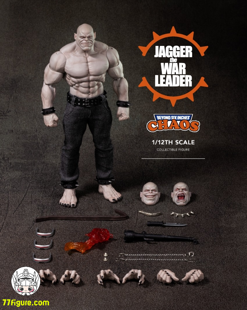 【予約商品】CHAOS 1/12 003 ザ・ウォーリーダー ジャガー 塗装済み可動フィギュア