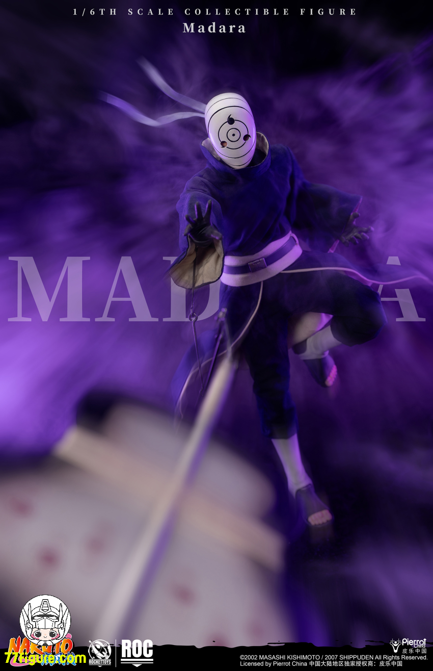 【予約商品】Rocket Toys 1/6 公式公認 『NARUTO -ナルト-』 うちは マダラ 塗装済み可動フィギュア