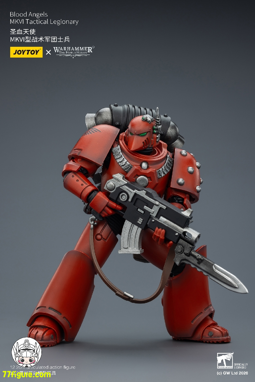 【予約商品】ジョイトイ JoyToy Source 1/18 『ウォーハンマー ホルスの異端』ブラッド エンジェルズ MKVI タクティカル レジオナリー 塗装済み可動フィギュア