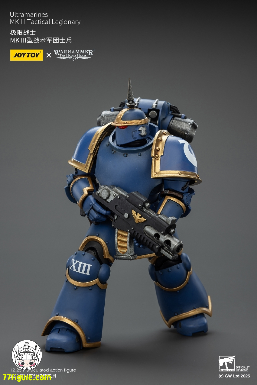 【予約商品】ジョイトイ JoyToy Source 1/18 『ウォーハンマー ホルスの異端』ウルトラマリーンズ MK III タクティカル レギオナリー 塗装済み可動フィギュア