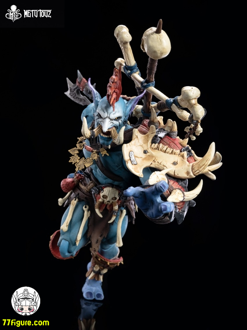 【予約商品】Mety Toyz 1/10 冒険者の世界 蛮族鬼神狩者 森金 塗装済み可動フィギュア
