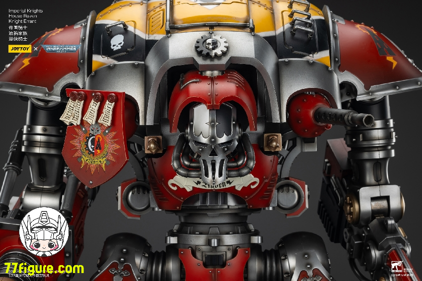 【予約商品】ジョイトイ JoyToy Source 1/18 『ウォーハンマー40K』インペリアル ナイト ハウス レイヴン ナイト エラント 塗装済み可動フィギュア