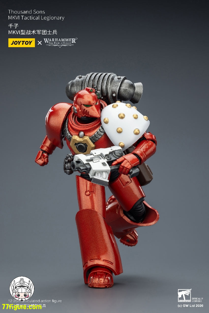 【予約商品】ジョイトイ JoyToy Source 1/18 『ウォーハンマー ホルスの異端』千子 MKVI タクティカル レジオナリー 塗装済み可動フィギュア