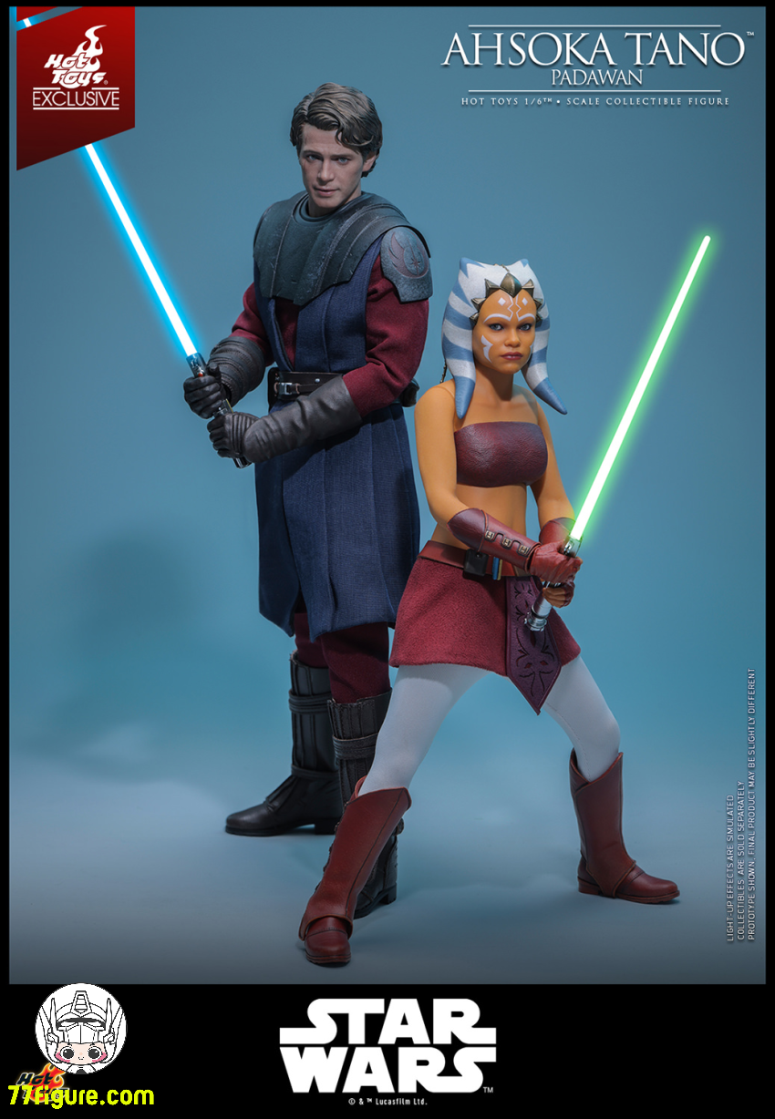【予約受付終了】Hot Toys 1/6 TMS170 スター・ウォーズ：クローン・ウォーズ™ アソーカ・タノ 限定版 塗装済み可動フィギュア