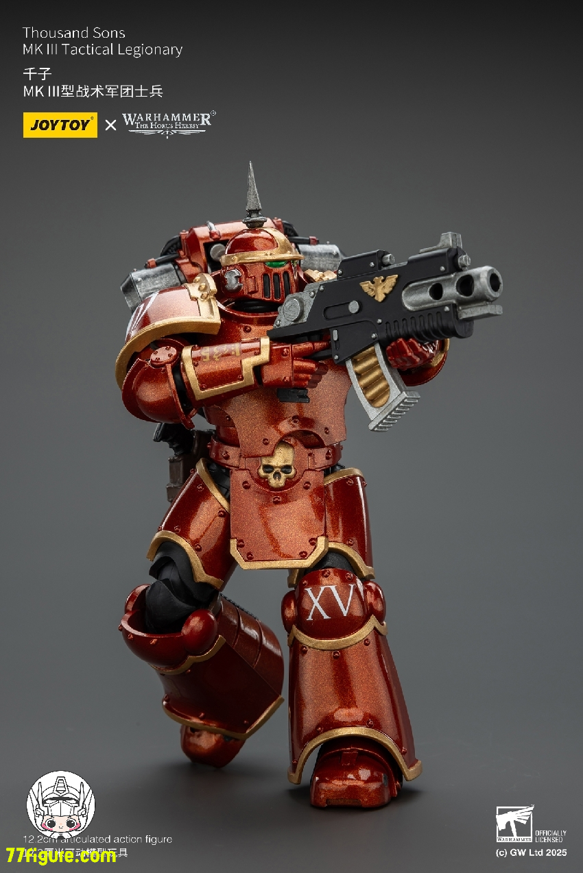 【予約商品】ジョイトイ JoyToy Source 1/18 『ウォーハンマー ホルスの異端』千子 MK III タクティカル レギオナリー 塗装済み可動フィギュア
