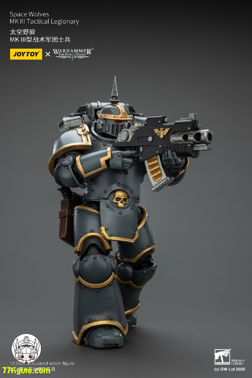【予約商品】ジョイトイ JoyToy Source 1/18 『ウォーハンマー ホルスの異端』スペース ウルフ MK III タクティカル レギオナリー 塗装済み可動フィギュア