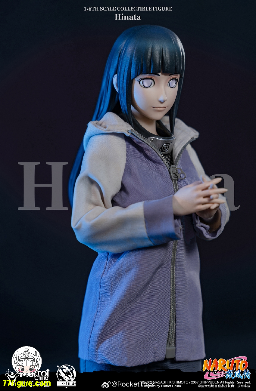 1/6カスタムフィギュア 日向ヒナタ NARUTO Rocket Toys 1/6 公式公認 Naruto 日向ヒナタ塗装済み可動