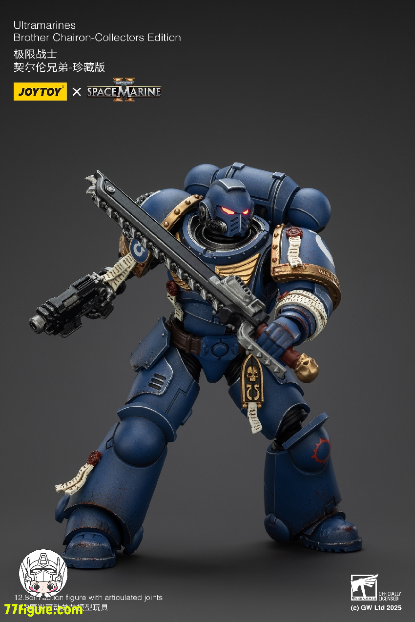 【品切れ】ジョイトイ JoyToy Source 1/18 『ウォーハンマー40K』ウルトラマリン ブラザー・チャイロン - コレクターズ版 塗装済み可動フィギュア