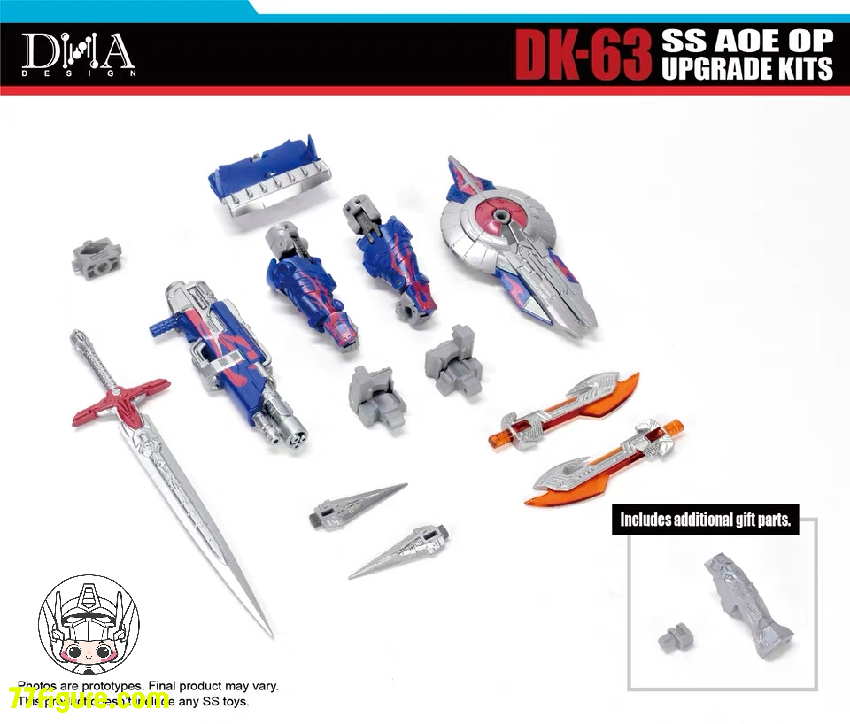 【予約商品】DNA Design DK-63 SS Aoe OP用 アップグレードキット