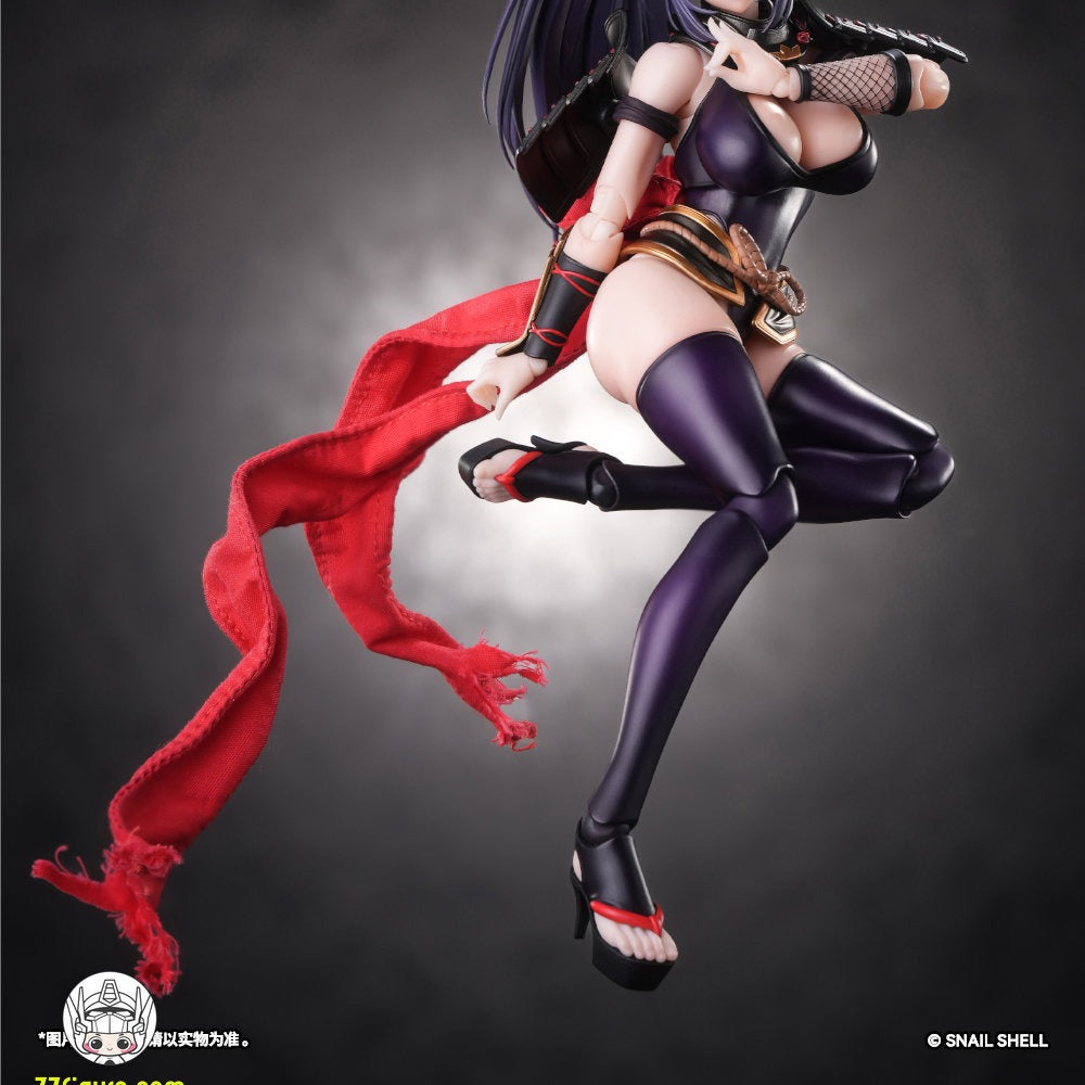 【予約商品】蝸之殻(スネイルシェル) 1/12 RPGEX-10 忍者ハヤテ 塗装済み可動フィギュア