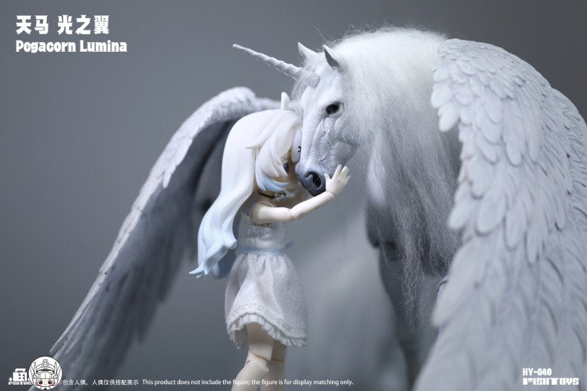 【予約商品】魚卜イズ HY-040 ペガコーン・ルミナ 塗装済み可動フィギュア