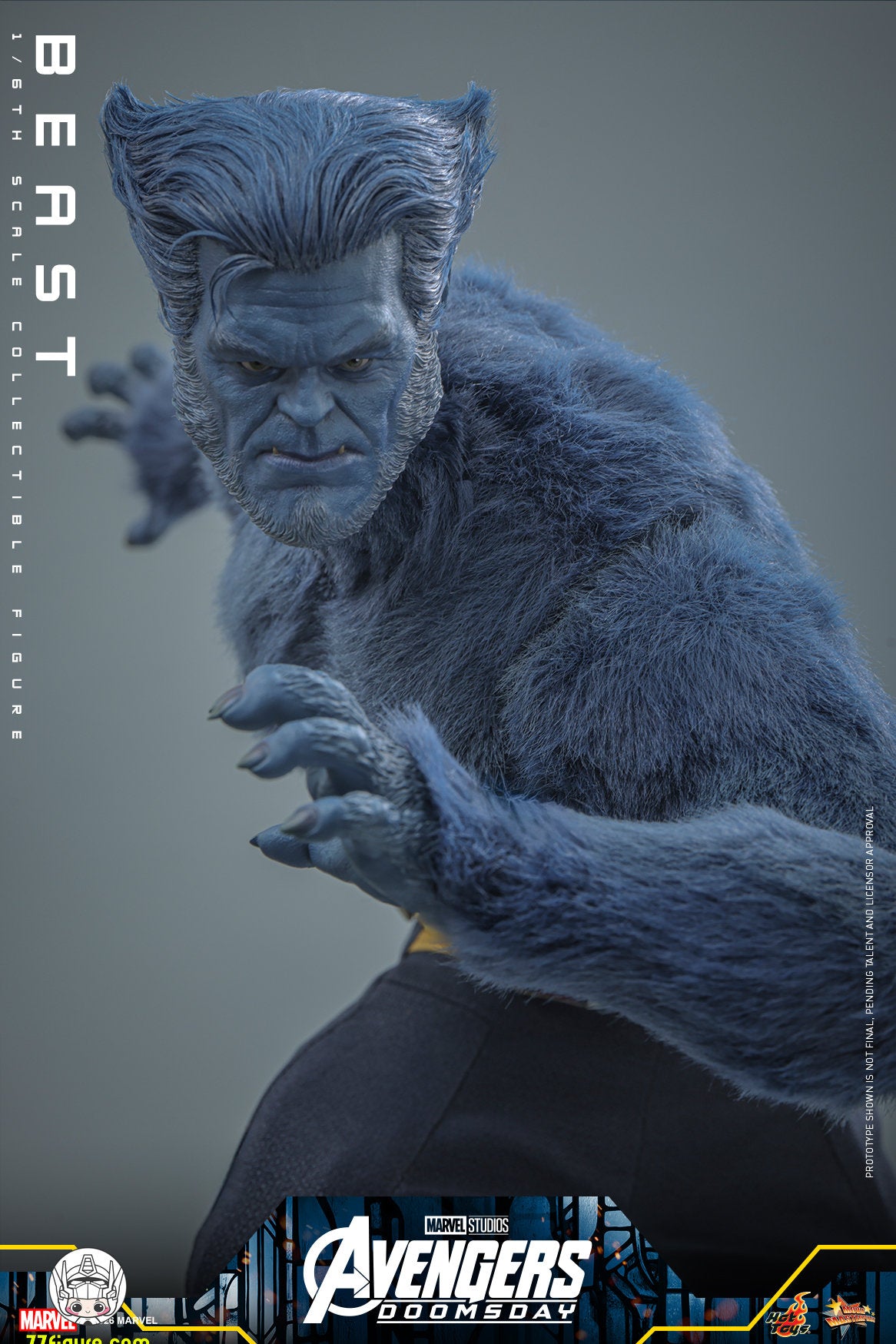 【予約商品】Hot Toys 1/6 アベンジャーズ：ドゥームズデイ ビースト スタンダード版 塗装済み可動フィギュア