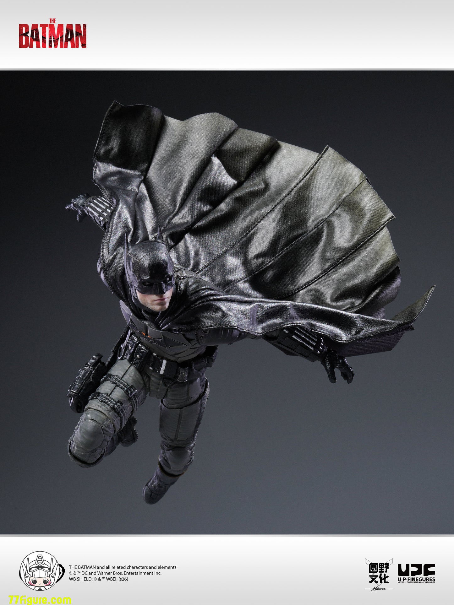 【予約商品】UPFinegures 1/12『ザ・バットマン』2022 バットマン 塗装済み可動フィギュア