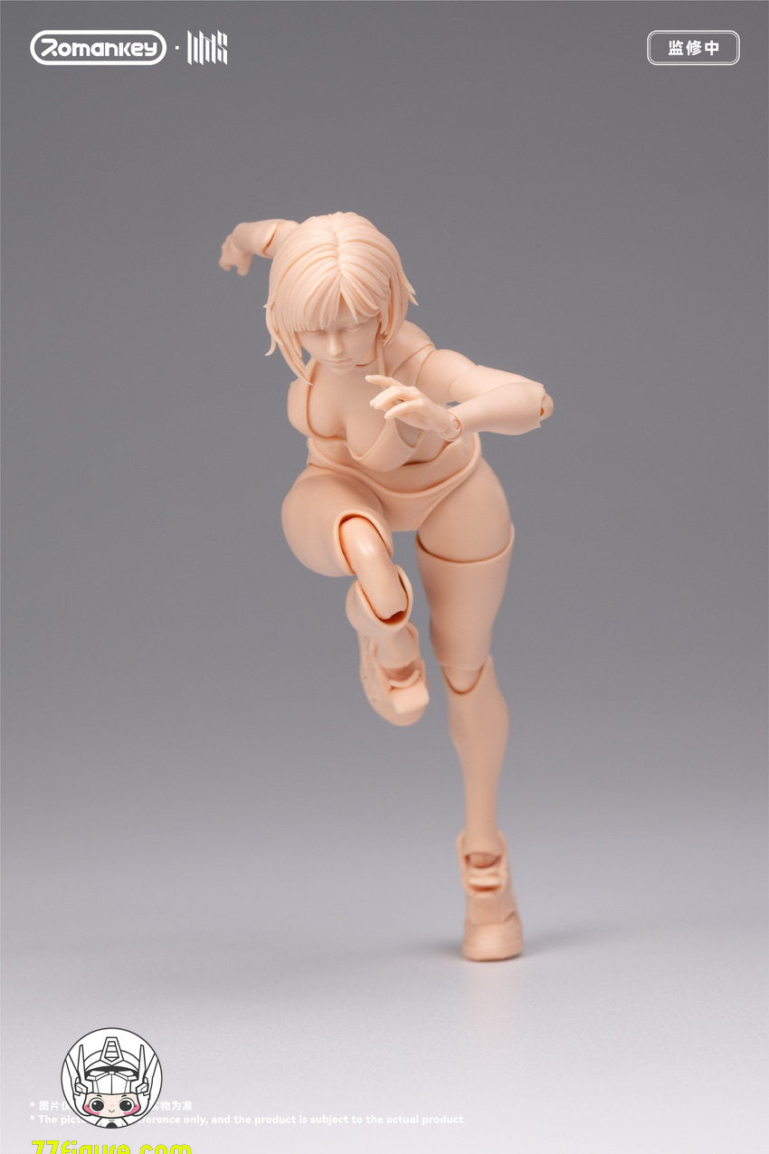【予約商品】Romankey 1/12 UMS004 Mia 無塗装Ver. 可動女性素体