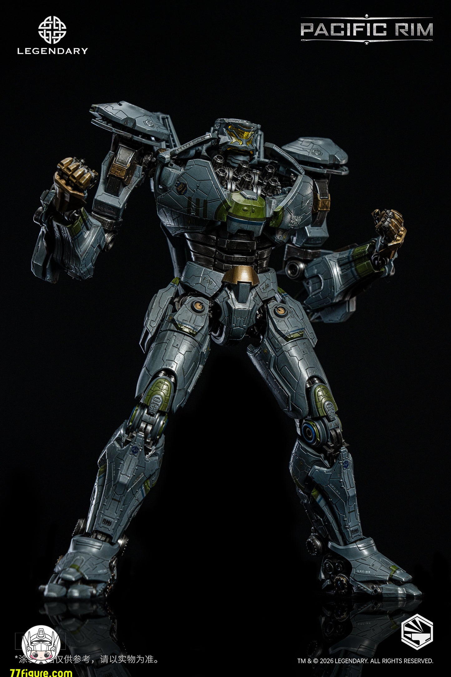 【予約商品】HeavyMecha パシフィック・リム ストライカー・エウレカ 塗装済み可動フィギュア