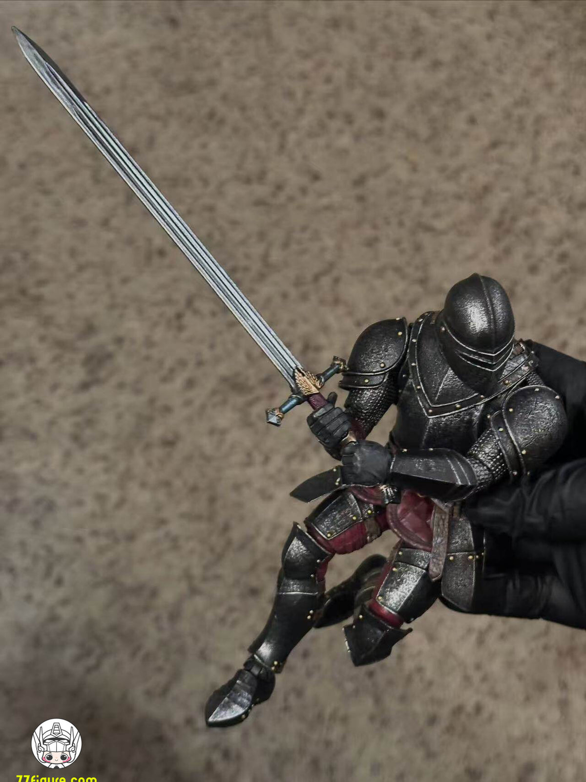【予約商品】Harvinger Studios 1/12 サベージ・クルーシブル サー・カシアン 塗装済み可動フィギュア