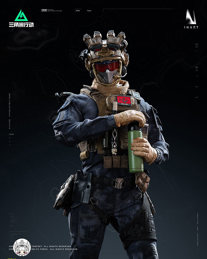 【予約商品】INART 1/6 MAG 045 デルタフォース ヴァイロン 塗装済み可動フィギュア