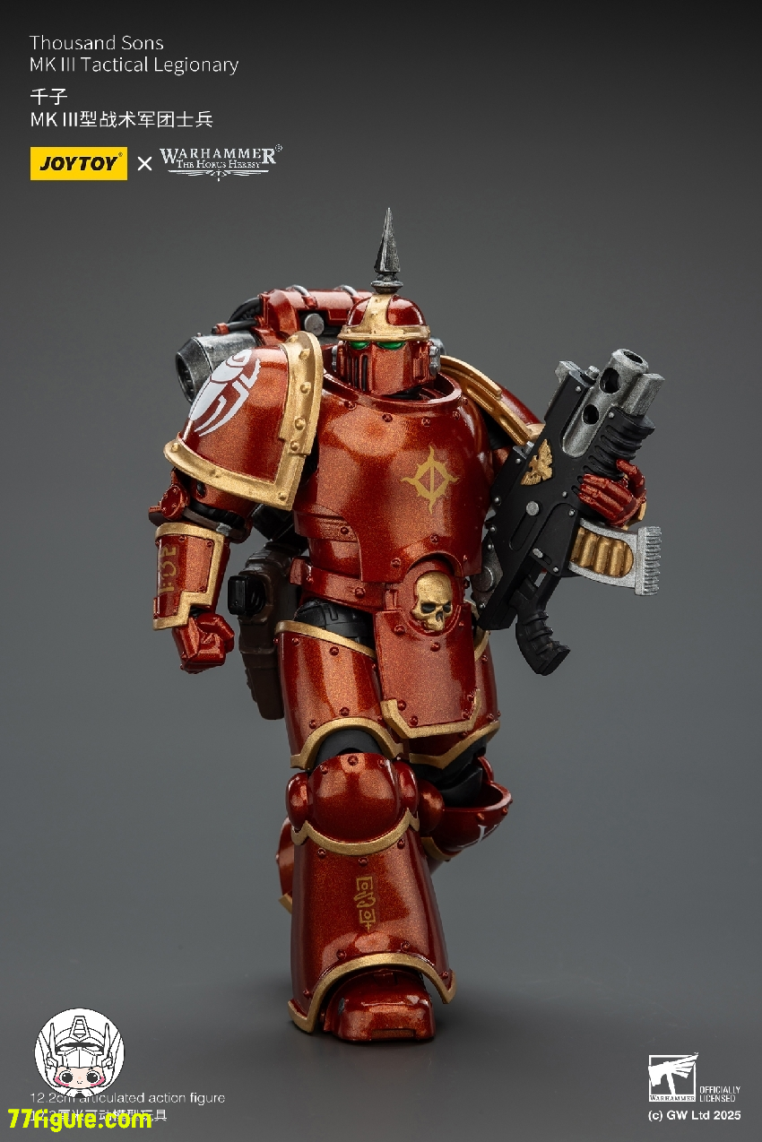 【予約商品】ジョイトイ JoyToy Source 1/18 『ウォーハンマー ホルスの異端』千子 MK III タクティカル レギオナリー 塗装済み可動フィギュア