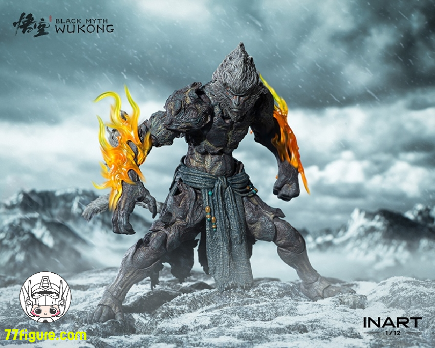 【予約商品】INART 1/12 MAG G0004 ブラックマソン 悟空・石猿 塗装済み可動フィギュア