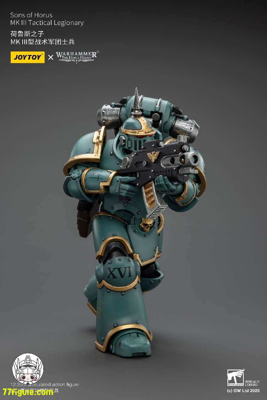 【予約商品】ジョイトイ JoyToy Source 1/18 『ウォーハンマー ホルスの異端』ホルスの息子たち MK III タクティカル レギオナリー 塗装済み可動フィギュア