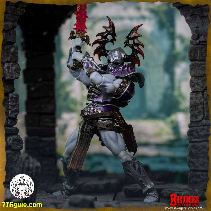 Harvinger Studios 1/12 サヴェッジ・クルーシブル 不死のナラカ 塗装済み可動フィギュア