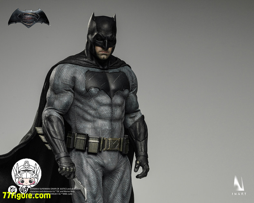 【予約商品】INART 1/6 AgA034『バットマン vs スーパーマン ジャスティスの誕生』 バットマン ライトアーマー 塗装済み可動フィギュア