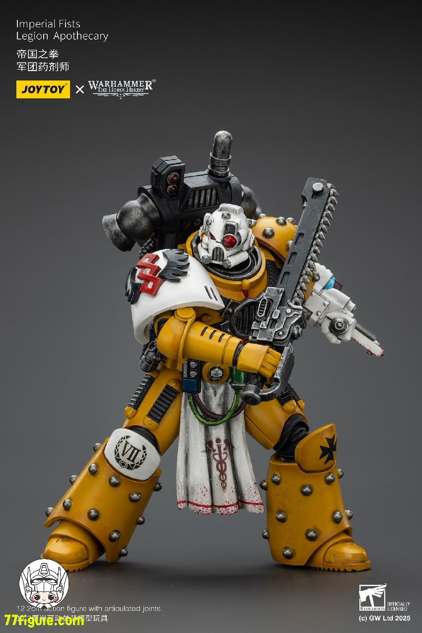 【予約商品】ジョイトイ JoyToy Source 1/18 『ウォーハンマー ホルスの異端』インペリアル フィスト レギオン 薬剤師 塗装済み可動フィギュア