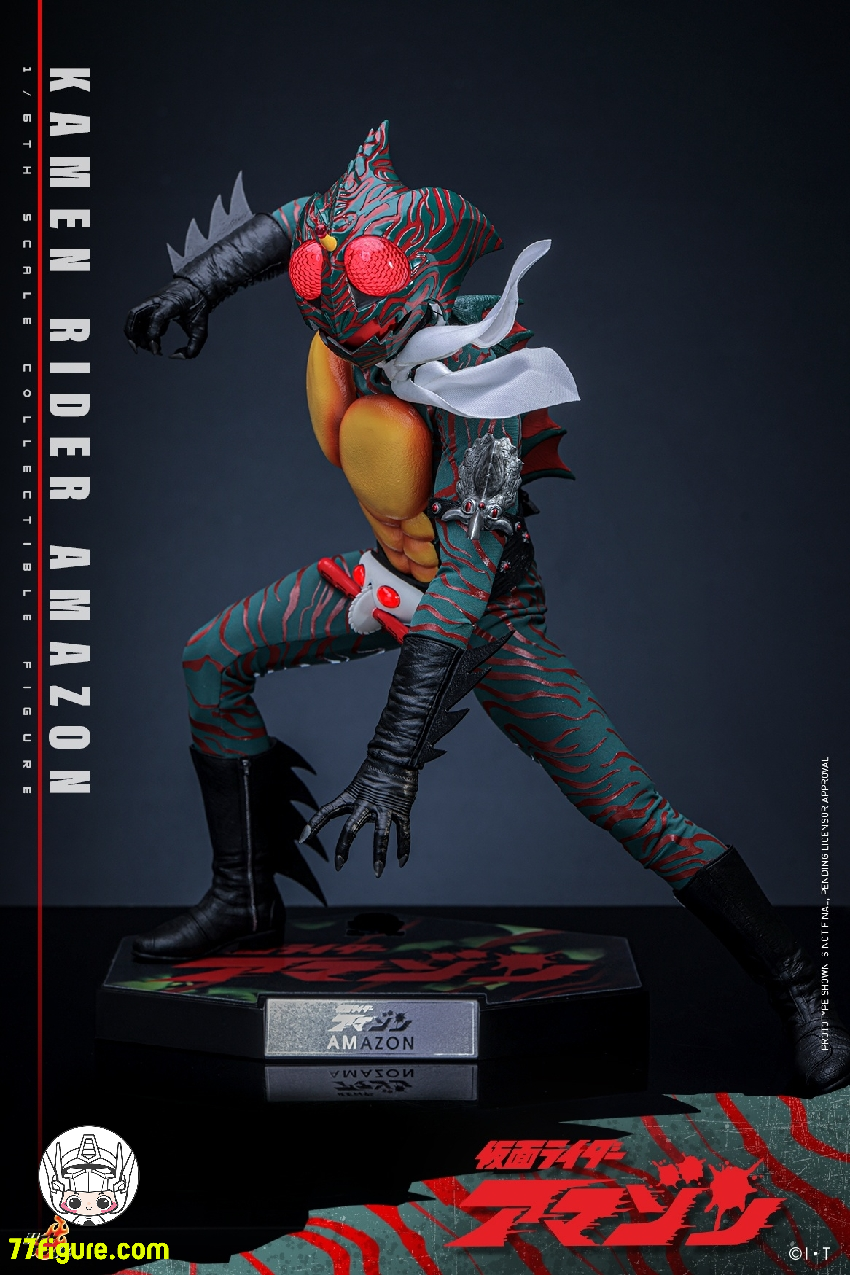 【予約商品】Hot Toys 1/6 TMS184 仮面ライダー アマゾン 塗装済み可動フィギュア