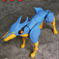 【予約商品】King Arts DFS086『新造人間キャシャーン』ロボット犬 フレンダー 塗装済み可動フィギュア
