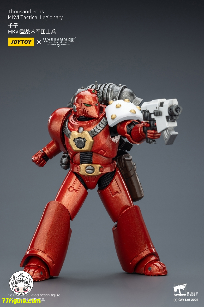 【予約商品】ジョイトイ JoyToy Source 1/18 『ウォーハンマー ホルスの異端』千子 MKVI タクティカル レジオナリー 塗装済み可動フィギュア