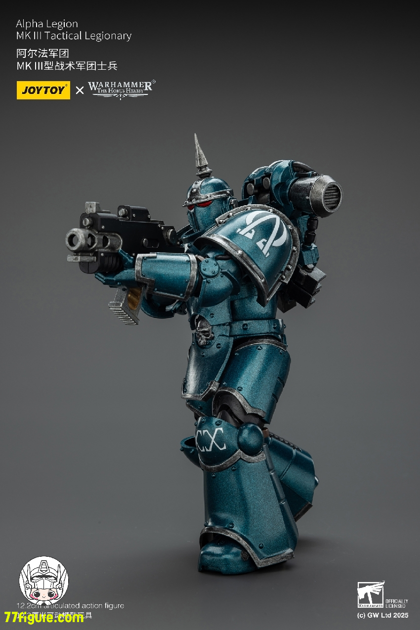 【予約商品】ジョイトイ JoyToy Source 1/18 『ウォーハンマー ホルスの異端』アルファ レギオン MK III タクティカル レギオナリー 塗装済み可動フィギュア