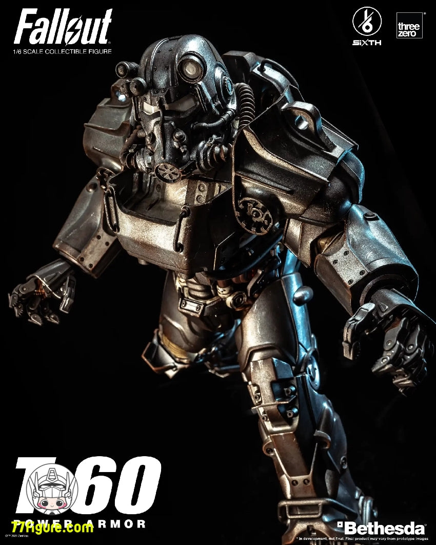 【予約受付終了】Threezero 1/6 T-60  フォールアウト パワー アーマー 塗装済み可動フィギュア