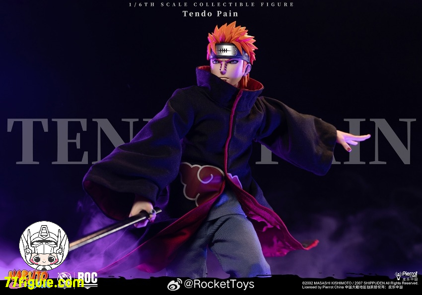 【予約商品】Rocket Toys 1/6 公式公認 『NARUTO -ナルト-』ペイン 天道 塗装済み可動フィギュア