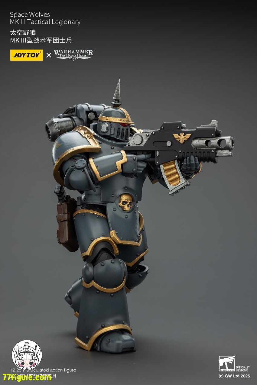 【予約商品】ジョイトイ JoyToy Source 1/18 『ウォーハンマー ホルスの異端』スペース ウルフ MK III タクティカル レギオナリー 塗装済み可動フィギュア