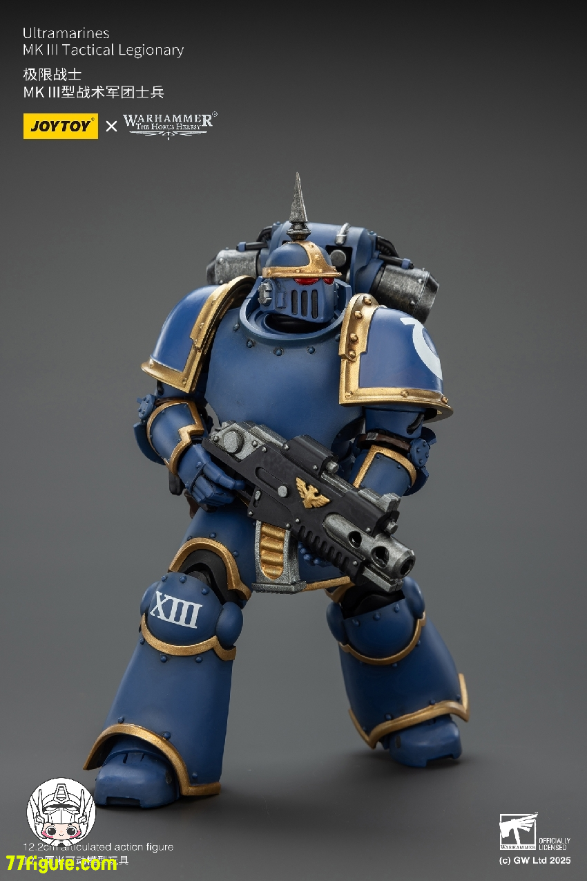 【予約商品】ジョイトイ JoyToy Source 1/18 『ウォーハンマー ホルスの異端』ウルトラマリーンズ MK III タクティカル レギオナリー 塗装済み可動フィギュア